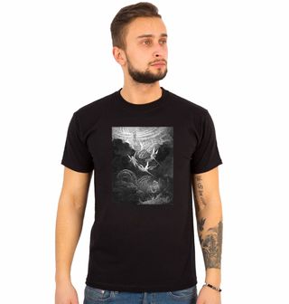 Obrázek 1 produktu Pánské tričko Archanděl Michael Bojuje s Drakem The Crowned Virgin