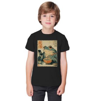 Obrázek 1 produktu Dětské tričko Žába a Miska Ramen Nudlí