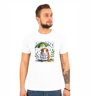 Obrázek 1 produktu Pánské tričko Morče hladkosrsté v Dešti