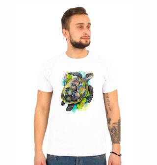 Obrázek 1 produktu Pánské tričko Tropická Mořská Želva
