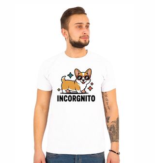 Obrázek 1 produktu Pánské tričko Corgi v Utajení Incorgnito