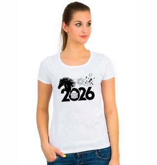 Obrázek 1 produktu Dámské tričko Nový rok ve Znamení Koně 2026