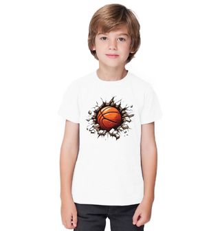 Obrázek 1 produktu Dětské tričko Basketbalový Míč ve Zdi