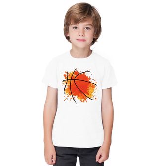Obrázek 1 produktu Dětské tričko Abstraktní Basketbalový Míč