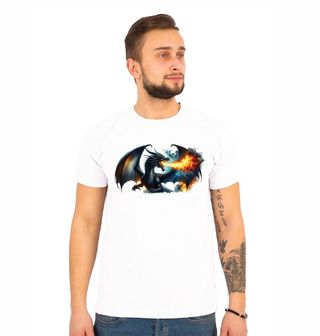 Obrázek 1 produktu Pánské tričko Ohnivý Drak Šmak