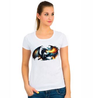 Obrázek 1 produktu Dámské tričko Ohnivý Drak Šmak