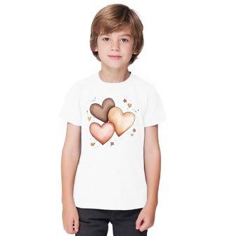 Obrázek 1 produktu Dětské tričko Tři Srdce Lásky