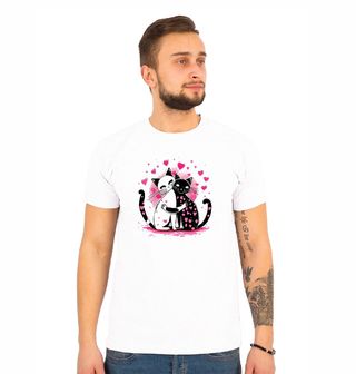 Obrázek 1 produktu Pánské tričko Zamilované Kočky