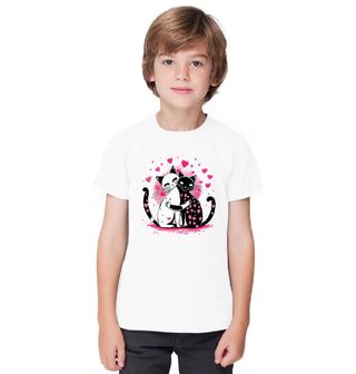 Obrázek 1 produktu Dětské tričko Zamilované Kočky