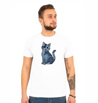 Obrázek 1 produktu Pánské tričko Džínová Kočka
