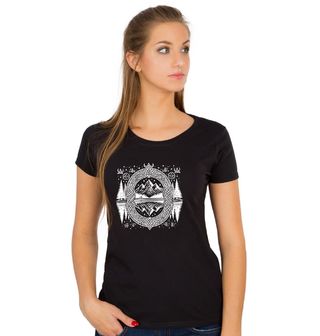 Obrázek 1 produktu Dámské tričko Severské Hory v Keltském Uzlu