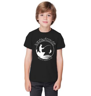 Obrázek 1 produktu Dětské tričko Lokální Rybář Znám tu každý kout