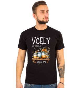 Obrázek 1 produktu Pánské tričko Včely mě potřebují, musím jít!