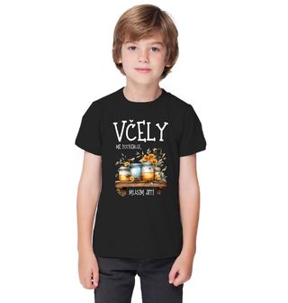 Obrázek 1 produktu Dětské tričko Včely mě potřebují, musím jít!