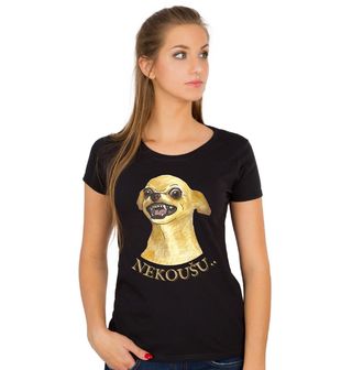 Obrázek 1 produktu Dámské tričko Agresivní Čivava Nekoušu…