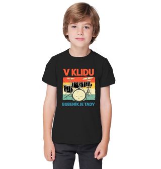 Obrázek 1 produktu Dětské tričko V klidu, bubeník je tady