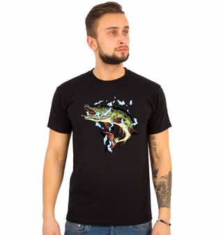 Obrázek 1 produktu Pánské tričko Dravá Štika obecná