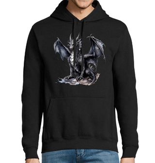 Obrázek 1 produktu Pánská mikina Černý Stínový Drak