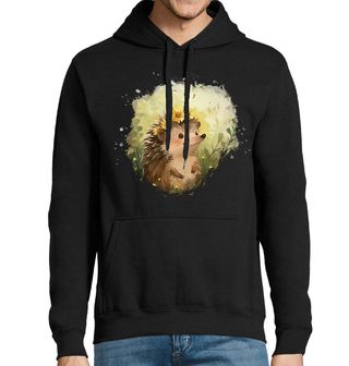 Obrázek 1 produktu Pánská mikina Usměvavý Ježek v Květinách