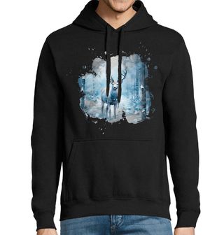 Obrázek 1 produktu Pánská mikina Jelen v Zasněženém Lese