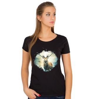 Obrázek 1 produktu Dámské tričko Jelen evropský v Lese