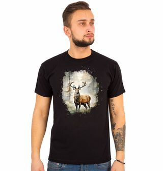 Obrázek 1 produktu Pánské tričko Majestátní Jelen evropský