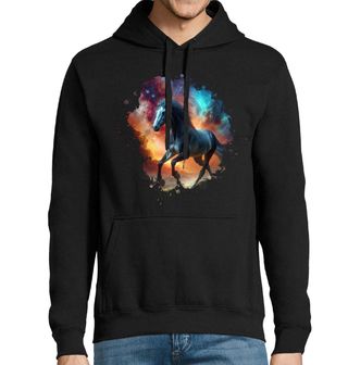 Obrázek 1 produktu Pánská mikina Kosmický Kůň mezi Galaxiemi