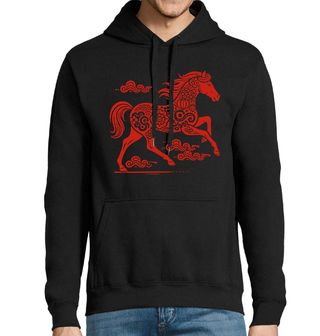 Obrázek 1 produktu Pánská mikina Ohnivý Kůň Štěstí