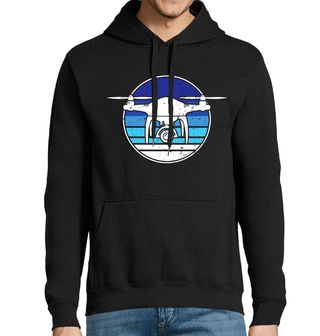 Obrázek 1 produktu Pánská mikina Vintage Dron v Oblacích