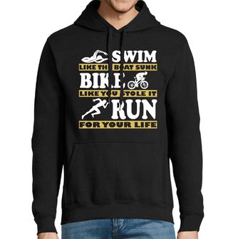 Obrázek 1 produktu Pánská mikina Život Triatlonisty