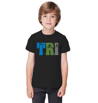 Obrázek 1 produktu Dětské tričko Tři Disciplíny Triatlonu TRI