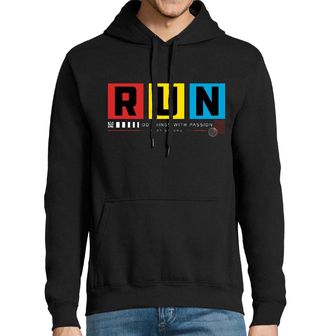 Obrázek 1 produktu Pánská mikina Dělej věci s vášní RUN Do Things with Passion