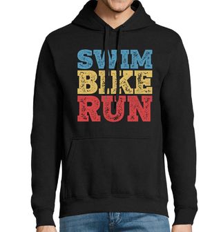 Obrázek 1 produktu Pánská mikina Triatlon Plavání Kolo Běh Swim Bike Run