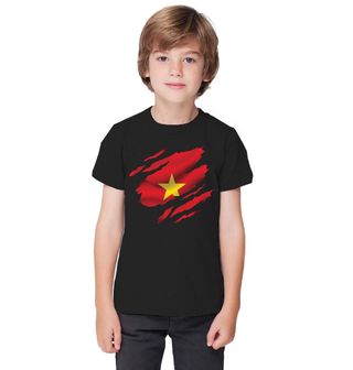 Obrázek 1 produktu Dětské tričko Vietnamská Vlajka pod Kůží