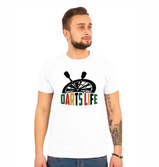 Obrázek 1 produktu Pánské tričko Život Šipkaře Darts Life
