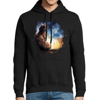 Obrázek 1 produktu Pánská mikina Toulavá Kočka při Svitu Hvězd