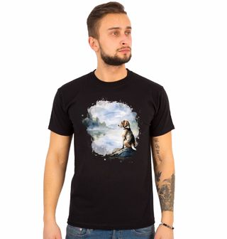 Obrázek 1 produktu Pánské tričko Bígl u Horského Jezera