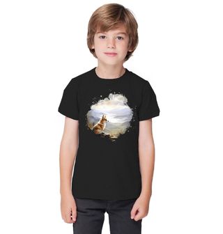 Obrázek 1 produktu Dětské tričko Corgi na Vyhlídce