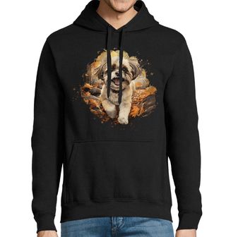 Obrázek 1 produktu Pánská mikina Usměvavý Shih-tzu v Lese
