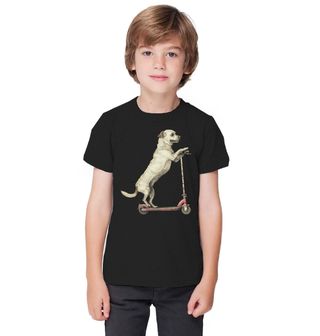 Obrázek 1 produktu Dětské tričko Voříšek na Koloběžce