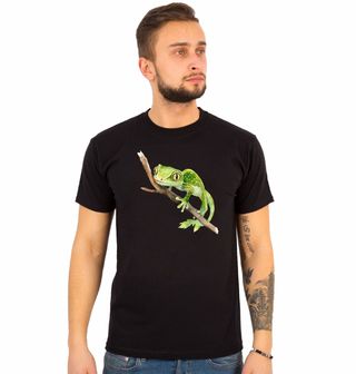 Obrázek 1 produktu Pánské tričko Novozélandský Zelený Gekon Naultinus