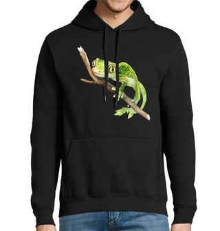 Obrázek 1 produktu Pánská mikina Novozélandský Zelený Gekon Naultinus