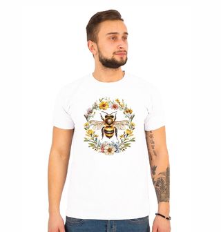 Obrázek 1 produktu Pánské tričko Květinová Včela