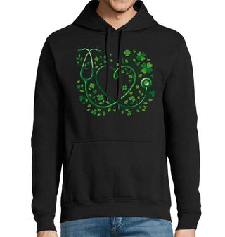 Obrázek 1 produktu Pánská mikina Zelený Stetoskop pro Štěstí