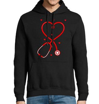 Obrázek 1 produktu Pánská mikina Stetoskop Srdce Medicíny