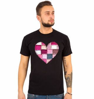 Obrázek 1 produktu Pánské tričko Sešité Srdce