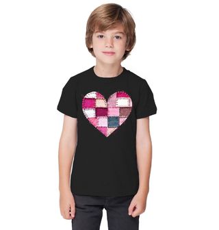 Obrázek 1 produktu Dětské tričko Sešité Srdce