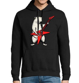 Obrázek 1 produktu Pánská mikina Divoká Kapybara s Elektrickou Kytarou