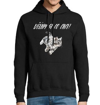 Obrázek 1 produktu Pánská mikina Neposlušné Kotě Dělám si, co chci!