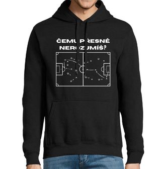 Obrázek 1 produktu Pánská mikina Fotbalová Taktika Čemu přesně nerozumíš?